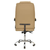 Scaun de birou Manager Toronsi, Bej - Negru, 60x68x128 cm - Bej