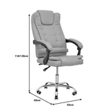 Scaun de birou Manager Toronsi, Bej - Negru, 60x68x128 cm - Bej