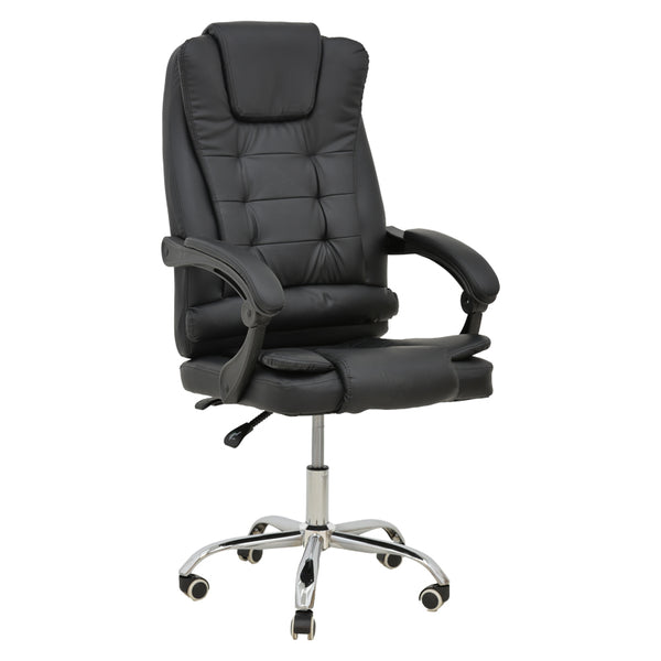 Scaun de birou Manager Toronsi, Bej - Negru, 60x68x128 cm