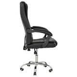 Scaun de birou Manager Toronsi, Bej - Negru, 60x68x128 cm - Negru