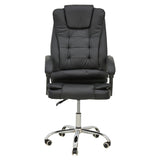 Scaun de birou Manager Toronsi, Bej - Negru, 60x68x128 cm - Negru