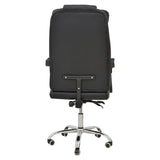 Scaun de birou Manager Toronsi, Bej - Negru, 60x68x128 cm - Negru