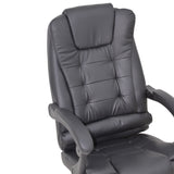 Scaun de birou Manager Toronsi, Bej - Negru, 60x68x128 cm - Negru