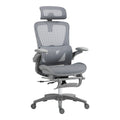 Scaun de birou manager Zenyk plasa Alb 63x70x126 cm