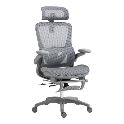 Scaun de birou manager Zenyk plasa Alb 63x70x126 cm