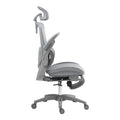 Scaun de birou manager Zenyk plasa, Alb, 63x70x126 cm, foto produs
