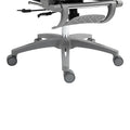 Scaun de birou manager Zenyk plasa, Alb, 63x70x126 cm, foto produs 11