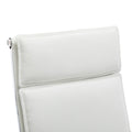 Scaun de birou managerial cu funcție ajustabilă Mavel, Albă, 55x62x100-110 cm, foto produs 7