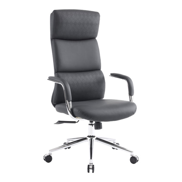 Scaun de birou managerial cu functie de ajustare Bendona, Negru, 71x78x119-127 cm