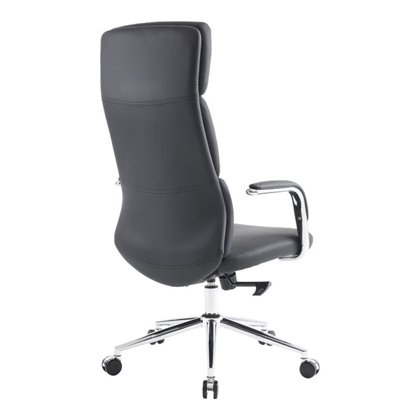 Scaun de birou managerial cu functie de ajustare Bendona, Negru, 71x78x119-127 cm