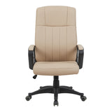 Scaun de birou managerial Roby, Crem, 60x70x110 cm
