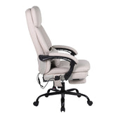 Scaun de birou pentru director cu masaj Sedici, Bej, 72x63x115-123 cm, detaliu produs