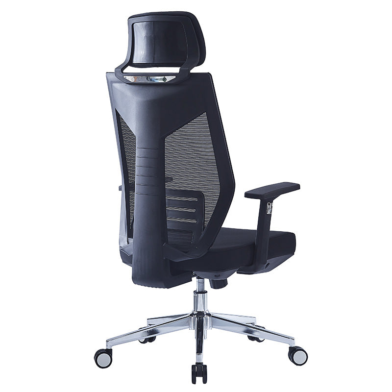 Scaun de birou pentru manager Commend, neagra, 50x50x114-124 cm, detaliu produs