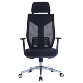 Scaun de birou pentru manager Commend, neagra, 50x50x114-124 cm, foto produs