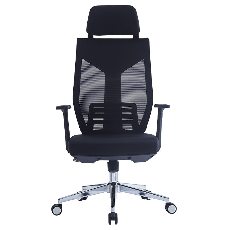 Scaun de birou pentru manager Commend, neagra, 50x50x114-124 cm, foto produs