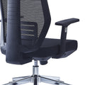 Scaun de birou pentru manager Commend, neagra, 50x50x114-124 cm, foto produs 8