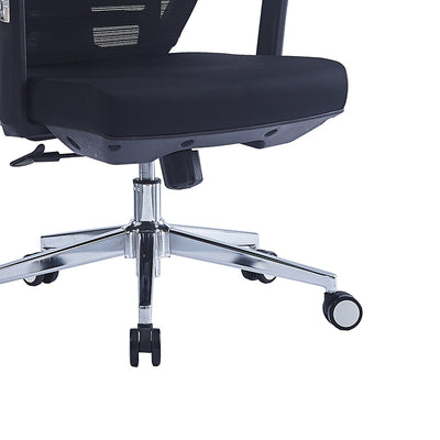 Scaun de birou pentru manager Commend, neagra, 50x50x114-124 cm, foto produs 9