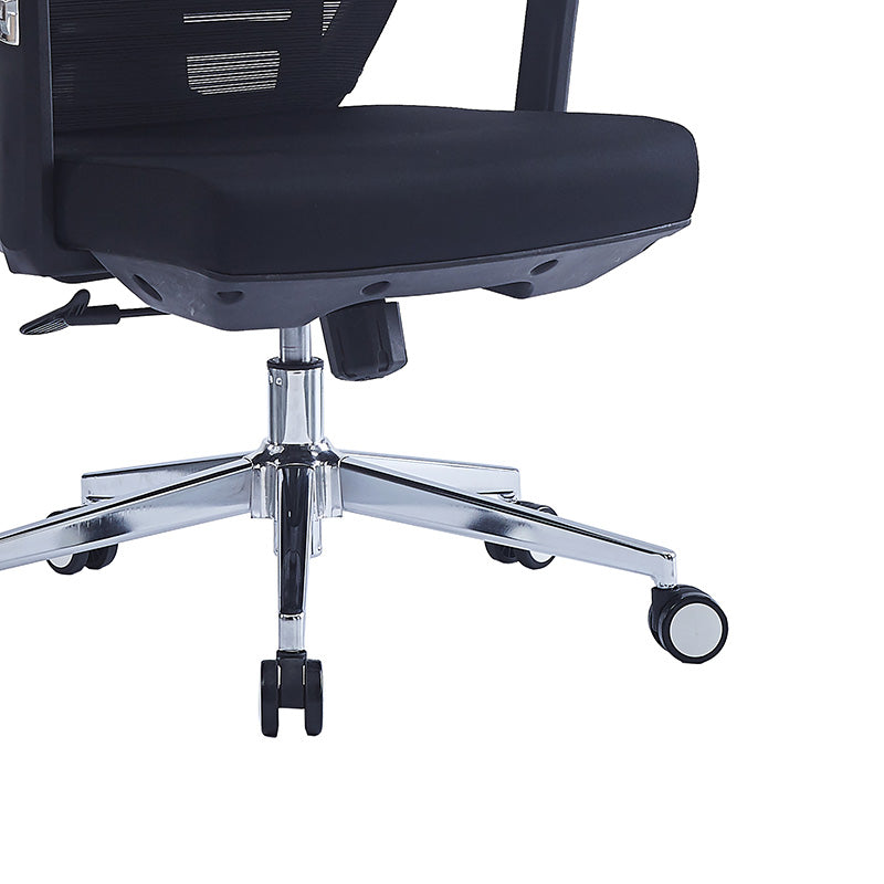 Scaun de birou pentru manager Commend, neagra, 50x50x114-124 cm, foto produs 9