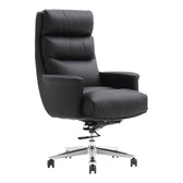 Scaun de birou pentru manager Nagal, neagra, 71x73x117-123cm