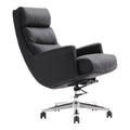 Scaun de birou pentru manager Nagal, neagra, 71x73x117-123 cm, perspectiva suplimentara