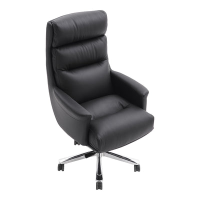 Scaun de birou pentru manager Nagal, neagra, 71x73x117-123 cm, foto produs 7