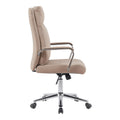 Scaun de birou pentru manager Siquel, cappuccino, 65x58 cm, detaliu produs