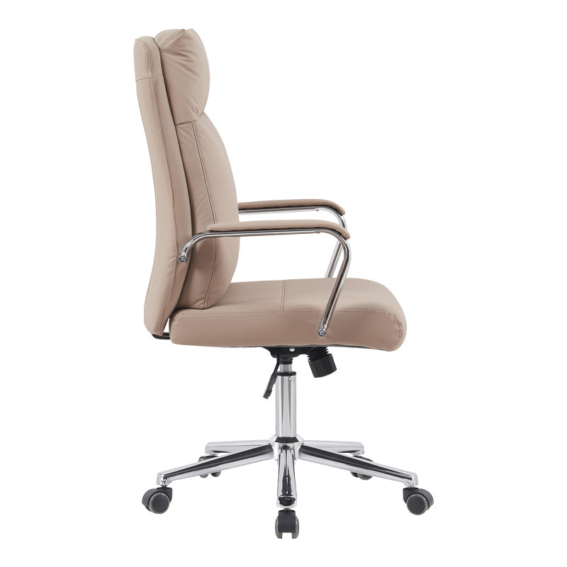 Scaun de birou pentru manager Siquel, cappuccino, 65x58 cm, detaliu produs