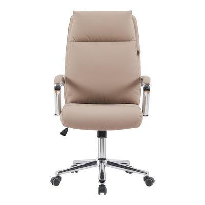 Scaun de birou pentru manager Siquel, cappuccino, 65x58 cm, perspectiva suplimentara