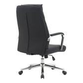 Scaun de birou pentru manager Siquel, neagra, 65x58 cm, imagine suplimentara