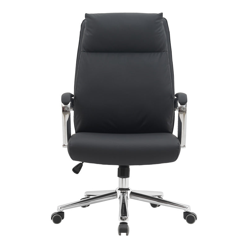 Scaun de birou pentru manager Siquel, neagra, 65x58 cm