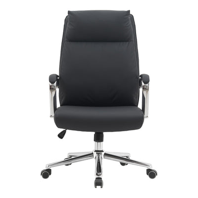 Scaun de birou pentru manager Siquel, neagra, 65x58 cm, perspectiva suplimentara