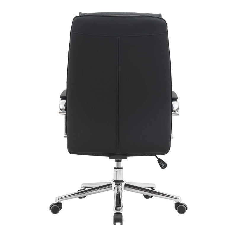 Scaun de birou pentru manager Siquel, neagra, 65x58 cm