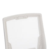 Scaun de birou Penza, 48x58x102 cm - Alb-Gri