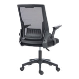 Scaun de birou Penza, 48x58x102 cm - Negru