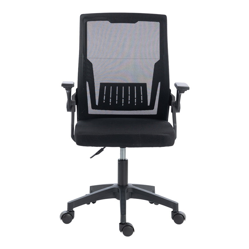 Scaun de birou Penza, 48x58x102 cm - Negru