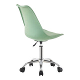 Scaun de birou reglabil Gaston II, Mint, Verde, 48x57x77-90 cm