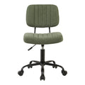 Scaun de birou reglabil Warra, Verde, 50x52x76-86 cm, perspectiva suplimentara