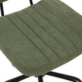 Scaun de birou reglabil Warra, Verde, 50x52x76-86 cm, foto produs 7