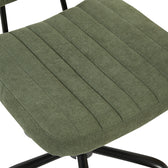 Scaun de birou reglabil Warra, Verde, 50x52x76-86 cm, foto produs 7