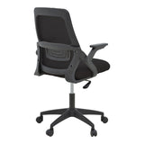Scaun de birou Reji, mesh, 58x60x99 cm - Negru