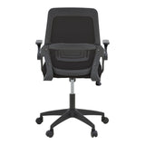 Scaun de birou Reji, mesh, 58x60x99 cm - Negru