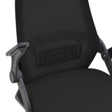Scaun de birou Reji, mesh, 58x60x99 cm - Negru