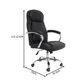 Scaun de birou Stoldi, Negru