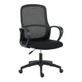 Scaun de birou Zuena, Negru, 61x58x93 cm, imagine suplimentara