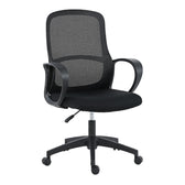 Scaun de birou Zuena, Negru, 61x58x93 cm, imagine suplimentara