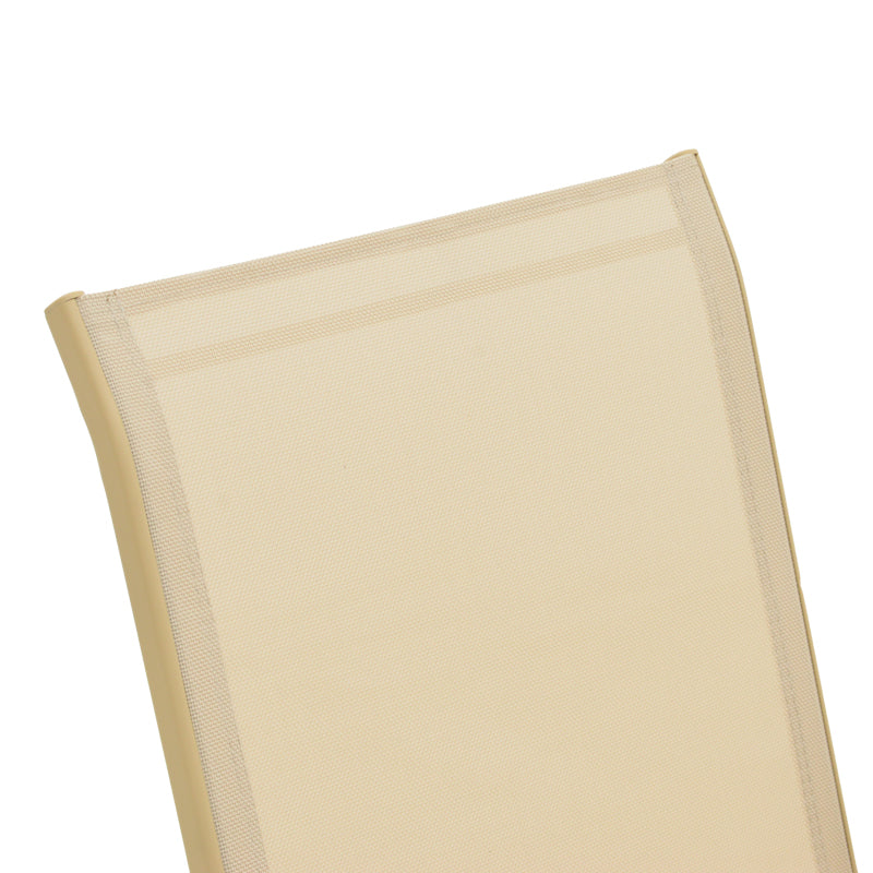Scaun de exterior Azelie, Cappuccino-Champagne, 56x75x88 cm