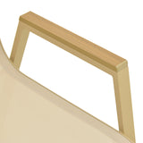 Scaun de exterior Azelie, Cappuccino-Champagne, 56x75x88 cm