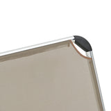 Scaun de exterior Playa, aluminiu si textilene, 54x72x63 cm - Silver-Champagne