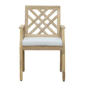 Scaun de gradina Bolen, Bej, 59x63x89 cm, perspectiva suplimentara
