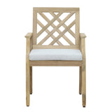 Scaun de gradina Bolen, Bej, 59x63x89 cm